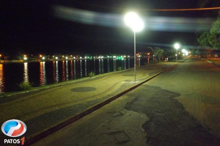 Principal Cartão Postal da cidade de Lagoa Formosa passa por revitalização e já conta com nova iluminação