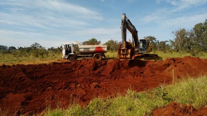 Prefeitura Municipal de Lagoa Formosa inicia obras de construção do Aterro Sanitário na região do Pião próximo a BR 354