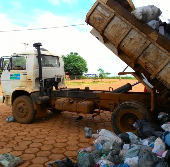 Coleta seletiva de lixo na cidade de Lagoa Formosa passa a ser realizada no período noturno