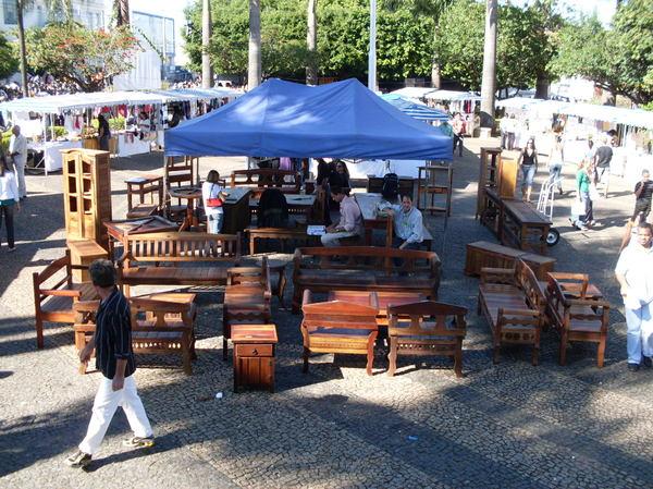 Feira de artesanato reúne trabalhos de artistas de Patos de Minas neste final de semana na Praça do Coreto