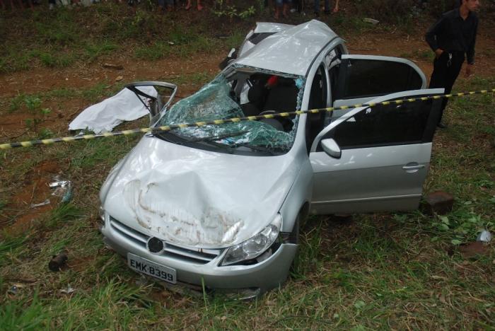 Acidente fatal deixa três mortos na MG- 235 próximo a cidade de São Gotardo