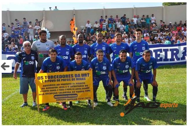 URT realiza jogo treino pensando no  Cruzeiro na estréia do campeonato mineiro de 2014