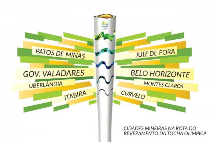 Patos de Minas será uma das 40 cidades de Minas Gerais que irá receber o tour da tocha dos jogos olímpicos Rio 2016