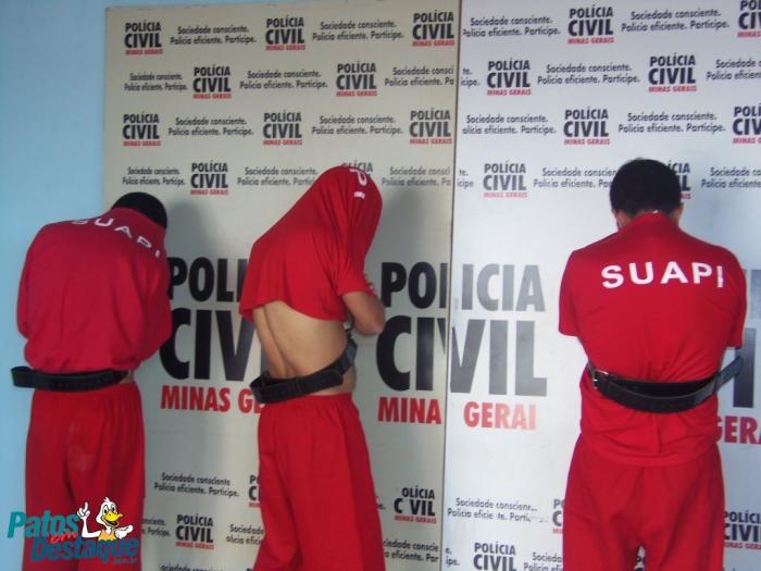 Polícia Civil prende acusados de matar Marcos Queiroz na cidade de Presidente Olegário