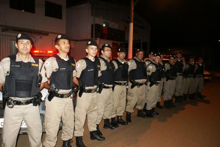 Polícia Militar de Lagoa Formosa e Patos de Minas realizam operação em comemoração aos 240 anos da corporação no estado de Minas Gerais