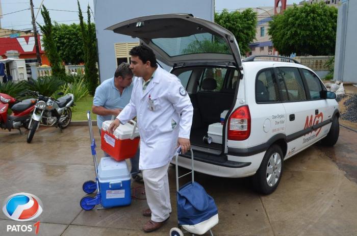 Equipe do MG Transplantes faz a primeira retirada de múltiplos órgãos do ano em Patos de Minas