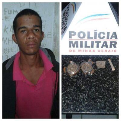  Polícia Militar de Lagoa Formosa encaminha suspeito de tráfico e corrupção de menores para a delegacia