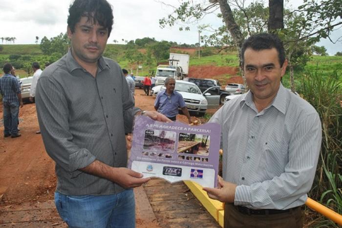 Após 10 anos desativada ponte do Aragão é reinaugurada na divisa dos municípios de Patos e Lagoa Formosa