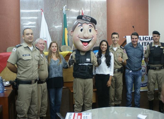 Policia Militar apresenta a primeira fase da Rede de Comerciantes Protegidos em Carmo do Paranaíba