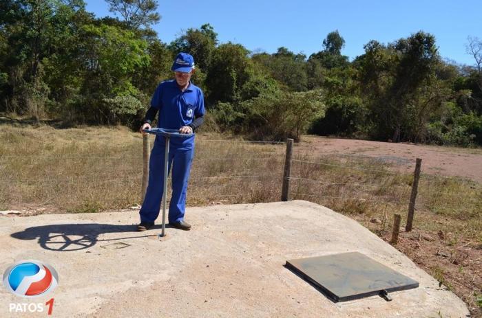 Para Lagoa Formosa não sofrer racionamento de água, comporta inferior da represa Norida Vieira é aberta pela primeira vez pelo SAAE