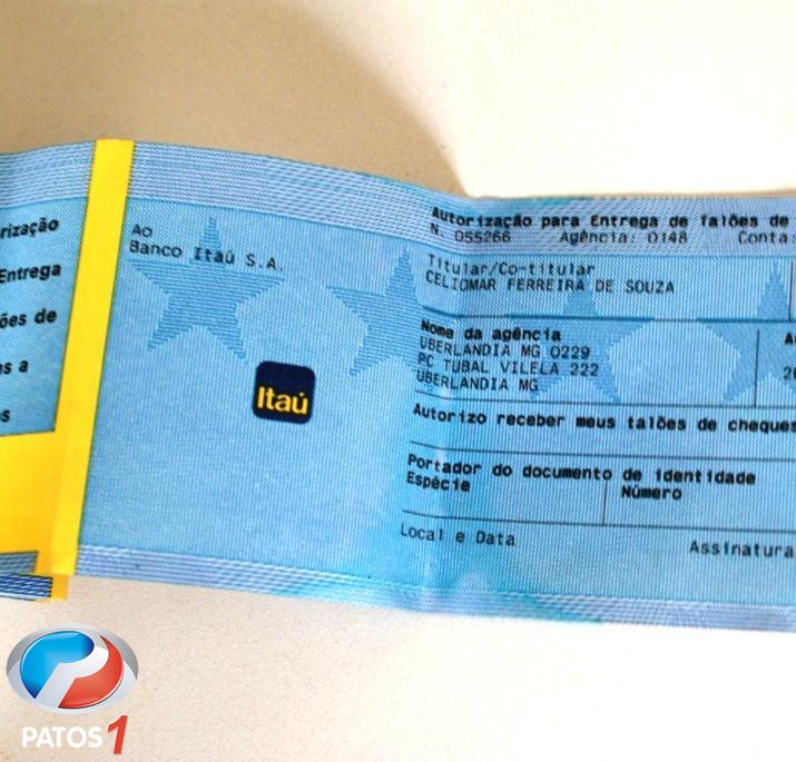 clique para ampliar Vendedor de sementes é encaminhado para a delegacia em Lagoa Formosa com cheque de 14 mil reais que seria produto de furto
