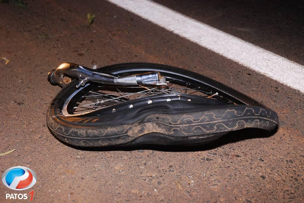 clique para ampliar Ciclista é atropelado na BR-354 próximo a Lagoa Formosa