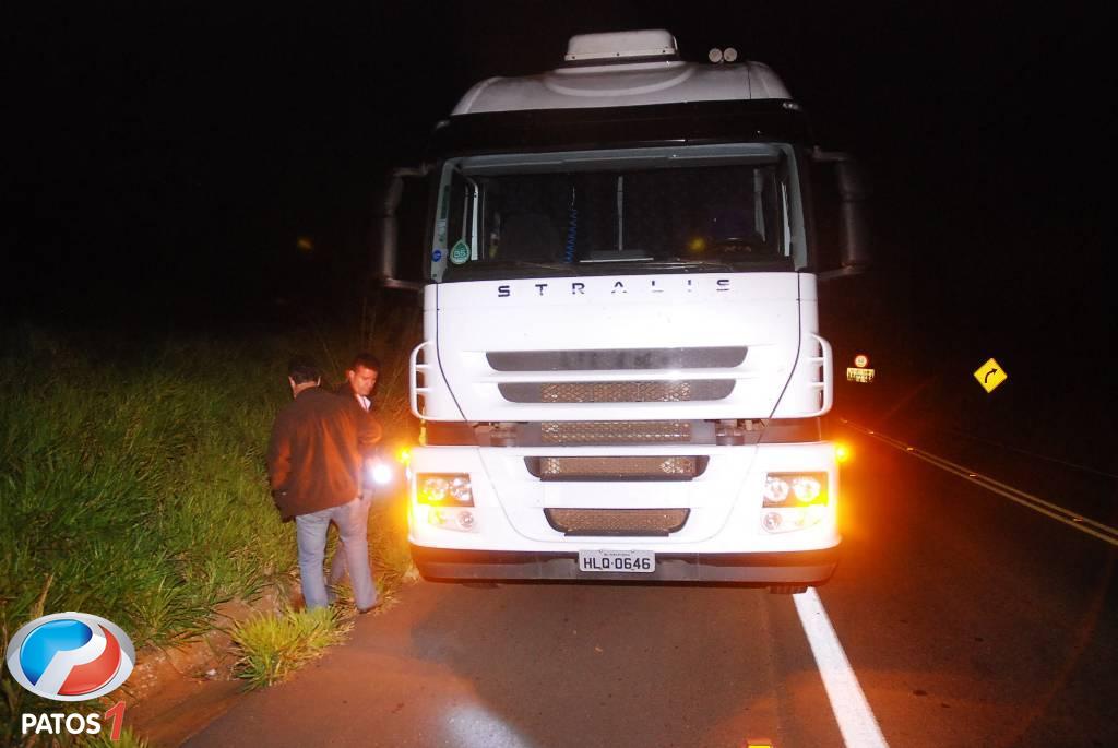 clique para ampliar Ciclista é atropelado na BR-354 próximo a Lagoa Formosa