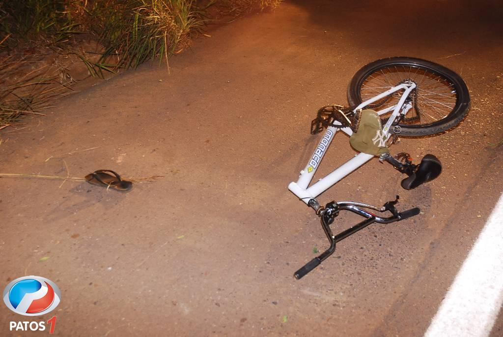 clique para ampliar Ciclista é atropelado na BR-354 próximo a Lagoa Formosa