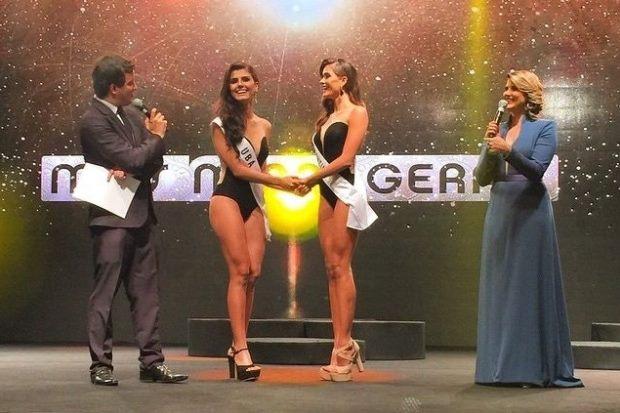 Stefhanie Zanelli da cidade de Ubá é eleita Miss Minas Gerais 2015 em disputa que contou com a presença da Miss Lagoa Formosa   