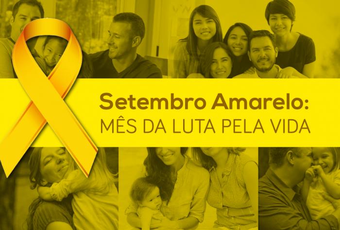 Resultado de imagem para Setembro Amarelo - campanha de conscientização sobre a prevenção do suicídio.