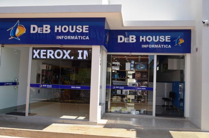  A DEB HOUSE informática completa 10 anos em Lagoa Formosa e inaugura sua nova loja com modernas e amplas instalações