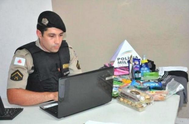 Mulher de 29 anos furta vários produtos em supermercado de Patos de Minas e é presa pela PM
