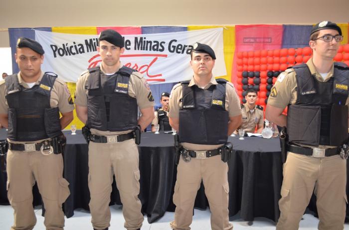 Polícia Militar de Lagoa Formosa recebe quatro novos policiais para reforçar a segurança do município