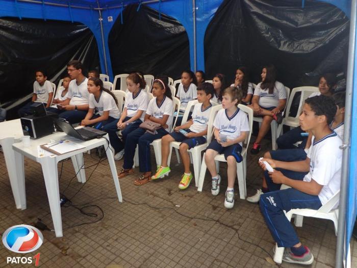 Abertura da Semana Nacional de Transito acontece na Praça do Fórum na cidade de Patos de Minas