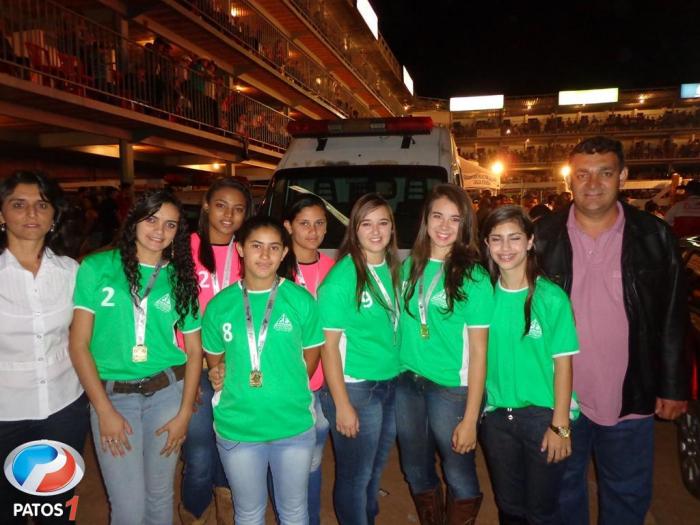 Time de futsal feminino de Lagoa Formosa garantiu vaga nas semifinais dos jogos de minas ao vencer todos as partidas disputados no PTC