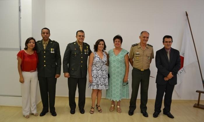 Presidente da Câmara Municipal de Patos de Minas participa de cerimônia de troca de chefia do Tiro de Guerra