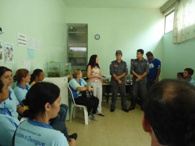 Defesa Civil realiza palestra para agentes de Endemias sobre o perigo das enchentes