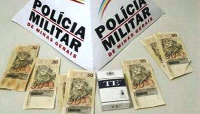 Polícia Militar de Lagoa Formosa apreende quatro suspeitos de passarem cédulas de 50 reais falsas na cidade