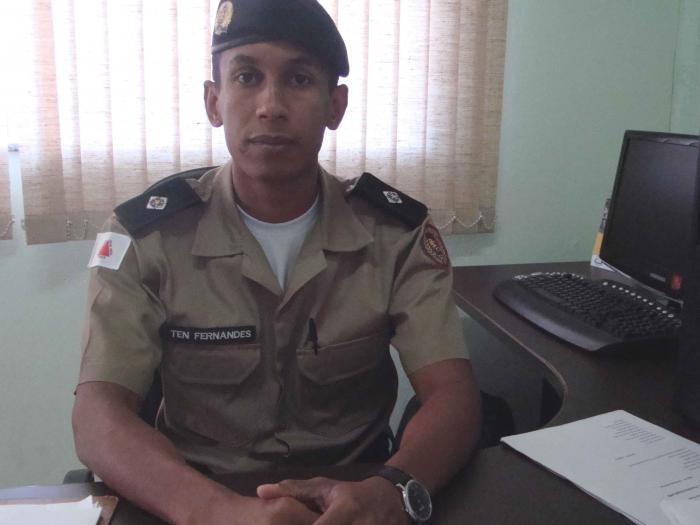 2º Tenente Fernandes é o novo comandante do 5º Pelotão da Policia Militar de Presidente Olegário 
