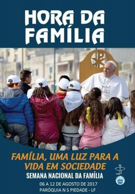 Semana da Família é realizada de 06 á 12 de agosto na cidade de Lagoa Formosa