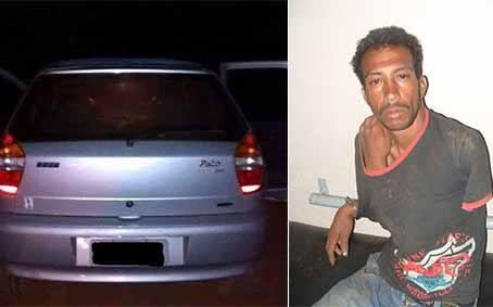 Ladrões invadem casa durante a madrugada em Carmo do Paranaíba roubam carro, dinheiro e vai preso pela PM