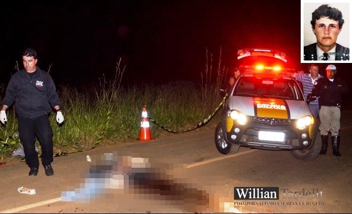 Motoqueiro de 36 anos morre em acidente próximo a cidade de Perdizes