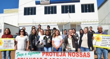 Secretaria de Desenvolvimento Social de Lagoa Formosa realizam blitz de conscientização sobre exploração sexual infantil