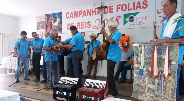 Campanha de Folia de Reis 2018 em Patos de Minas arrecada quase 1 milhão de reais