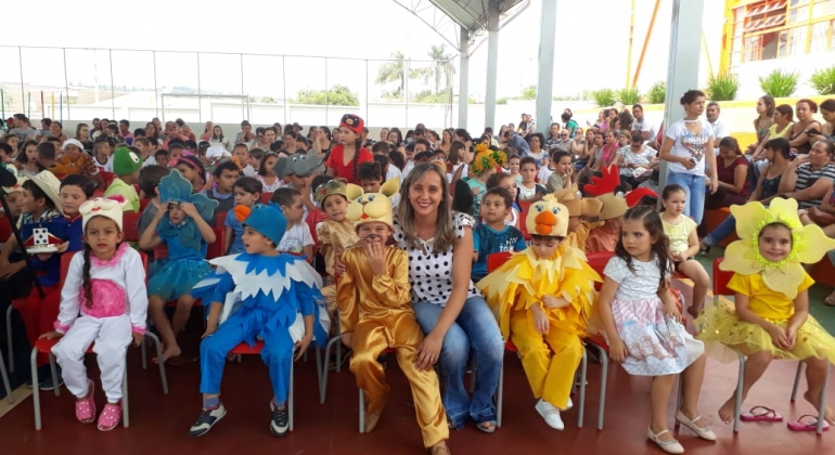 Escola Municipal Olegário Tupinambá Mundim realiza o 2º auditório de 2018