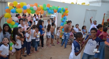 PSF Sebastião Gontijo realiza tarde de lazer para comemorar o dia da criança