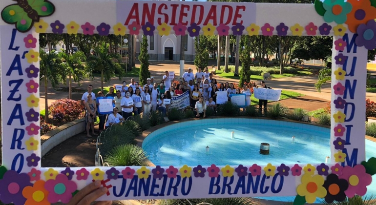 Campanha Janeiro Branco “quem cuida da mente, cuida da vida” é realizada em Lagoa Formosa Campanha Janeiro Branco “quem cuida da mente, cuida da vida” é realizada em Lagoa Formosa