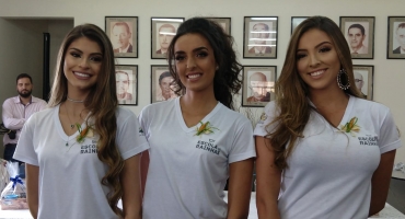 Conheça as três candidatas a Rainha Nacional do Milho 2019