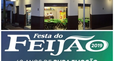 Pizzaria Dias de Lagoa Formosa leva você para curtir a Festa do Feijão 2019 