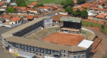 Parque de Exposições de Lagoa Formosa recebe preparativos para receber a Festa do Feijão 2019