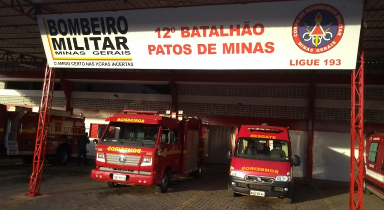 Solenidade oficializa o 12º Batalhão de Bombeiros Militar em Patos de Minas Solenidade oficializa o 12º Batalhão de Bombeiros Militar em Patos de Minas
