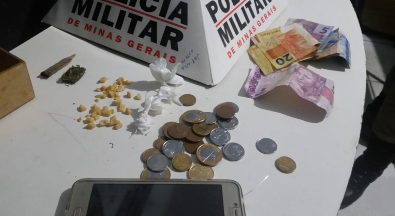 Suspeito de tráfico é preso no Vila Garcia