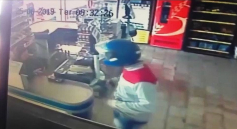 Supermercado é assaltado no Bairro Lagoinha