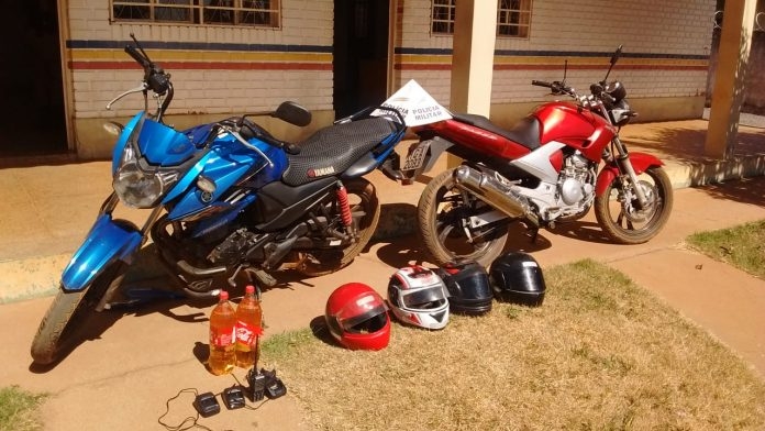 Polícia Militar recupera motocicletas furtadas em São Gotardo e prende suspeitos Polícia Militar recupera motocicletas furtadas em São Gotardo e prende suspeitos