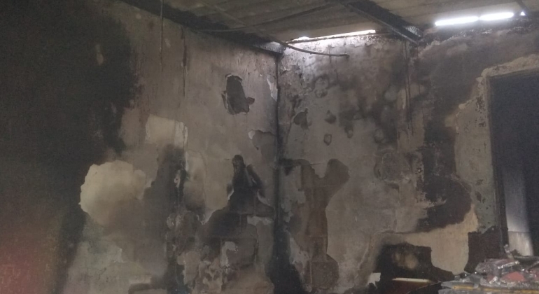 Homem é suspeito de colocar fogo em casa de namorada na cidade de Patos de Minas Homem é suspeito de colocar fogo em casa de namorada na cidade de Patos de Minas