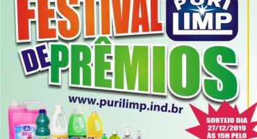 Purilimp realiza Festival de Prêmios e presenteia consumidores com vários brindes 