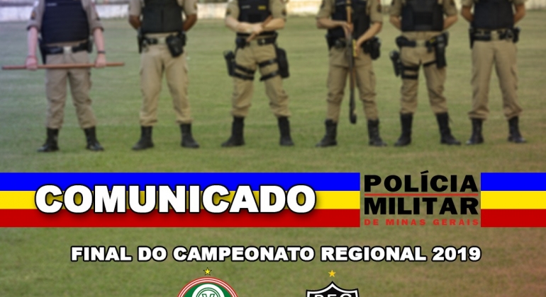 PM de Arapuá prepara esquema de segurança para primeiro jogo da final do Campeonato Regional PM de Arapuá prepara esquema de segurança para primeiro jogo da final do Campeonato Regional