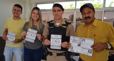 Polícia Militar de Lagoa Formosa e Prefeitura Municipal lança folheto com dicas de segurança pública