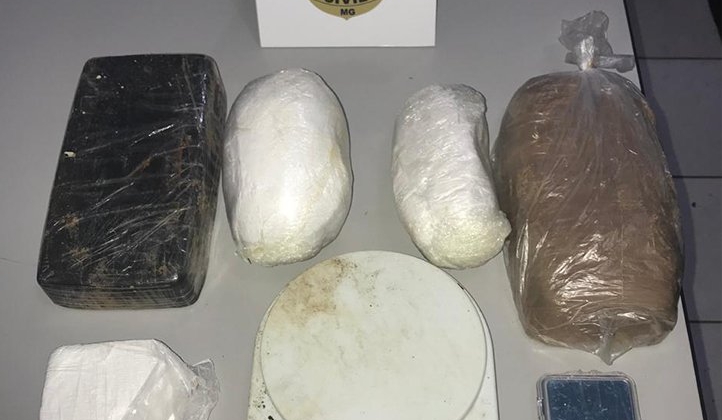 Crack e cocaína são apreendidos pela Polícia Civil em área rural 