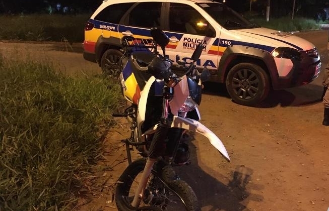 Militar do GEPMOR fica ferido em acidente na Avenida JK